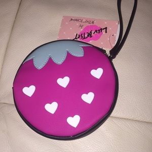 Luv Betsey | New Strawberry Coin Purse Wristlet